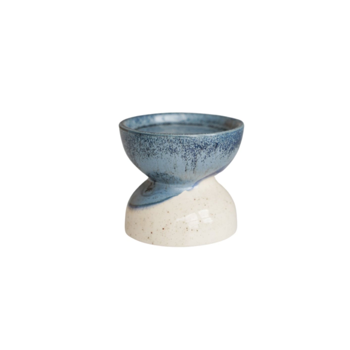 Ivyline Bowen Pillar Candle Dipped Blue - Small