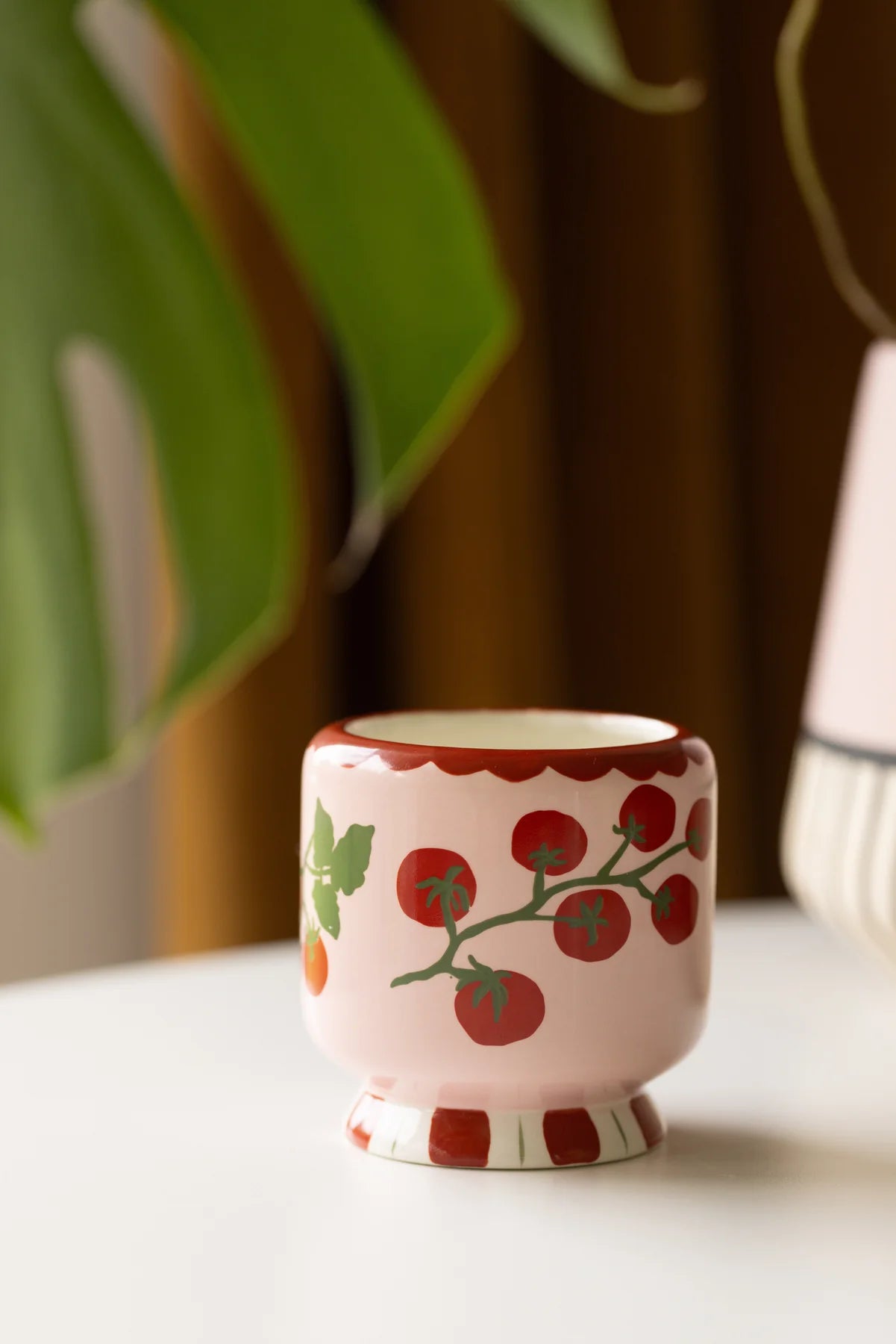 A Dopo "Tomato" Ceramic Candle - Heirloom Tomato