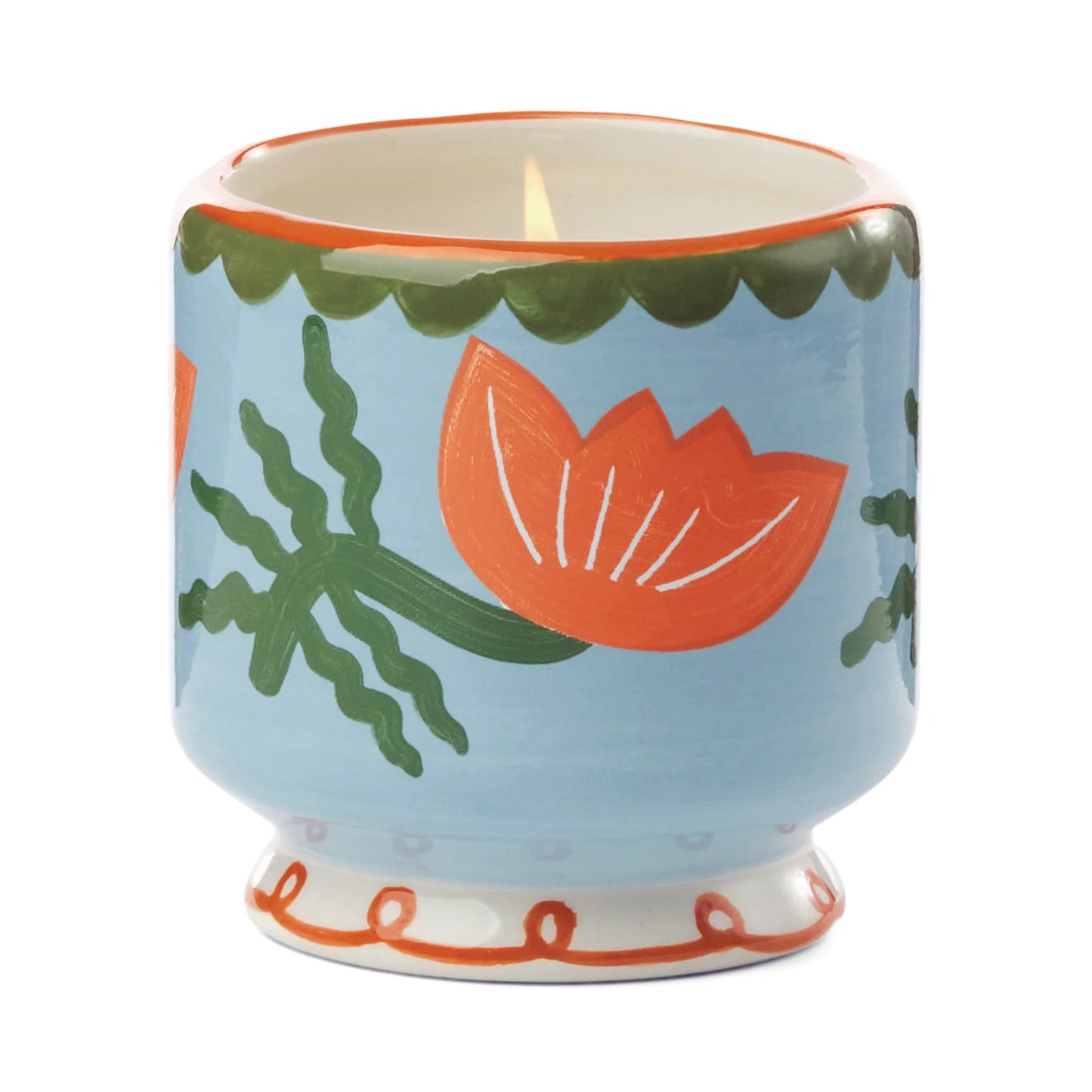 A Dopo Flower Ceramic Candle - Cactus Flower
