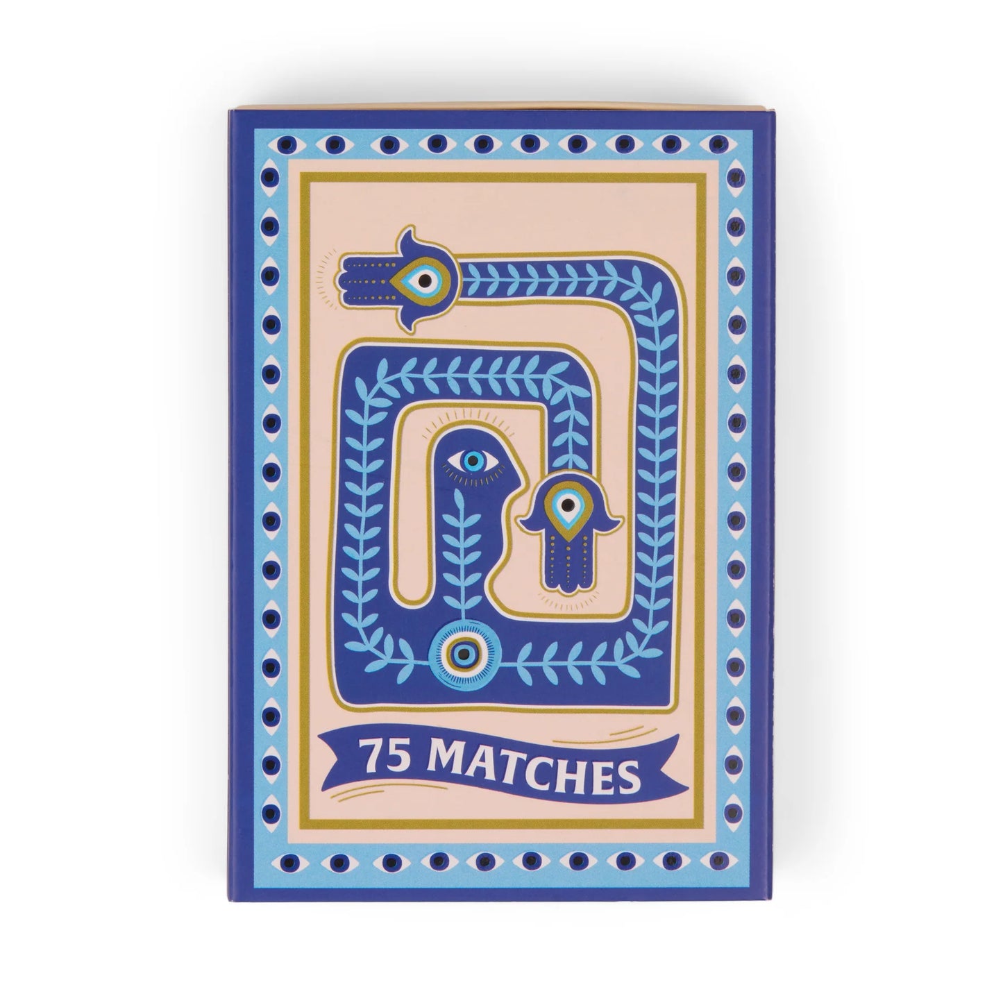 A Dopo "Eye" Blue Boxed Matches with 75 Matches