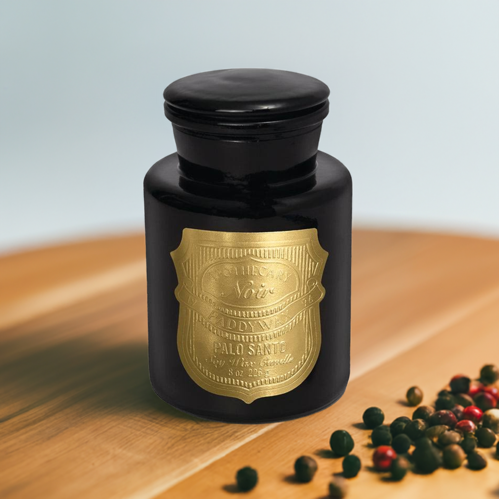 Apothecary Noir Candle - Palo Santo