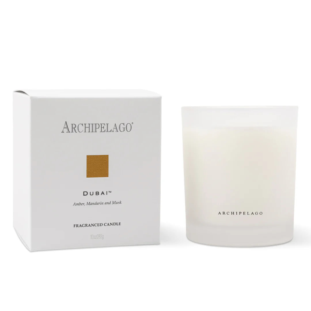Excursion Dubai Glass Boxed Candle by Archipelago