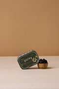 Fig Olive Embossed Bistro Printed Tin Candle