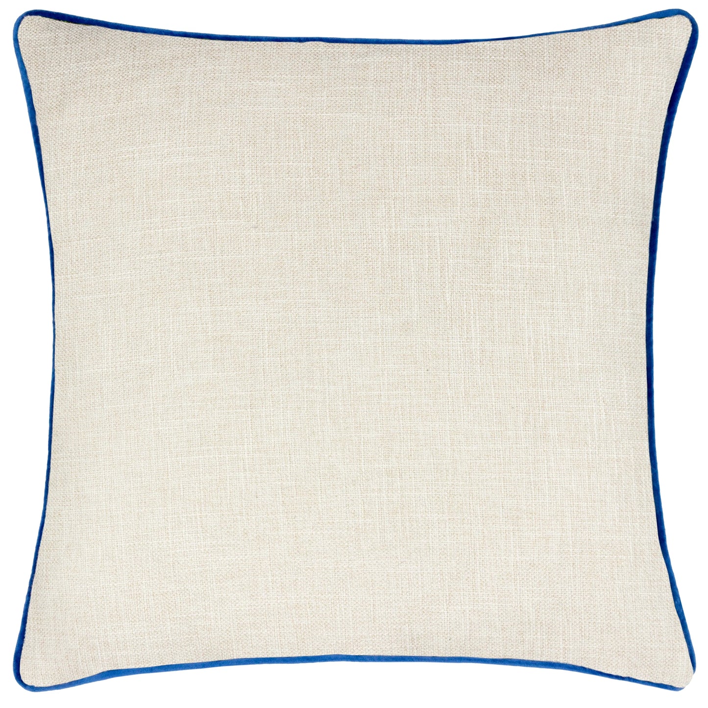 Blue & Green Palm Tropical Jungle Cushion