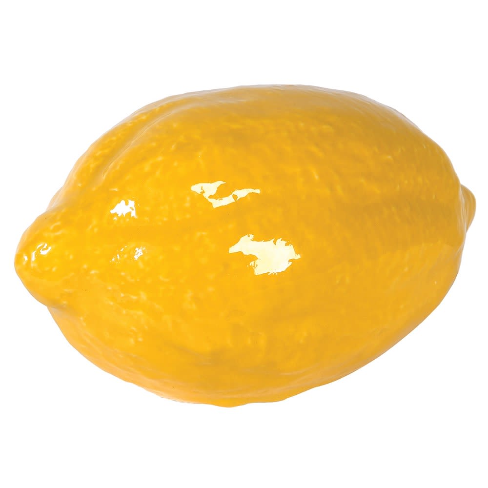 Large Ceramic Lemon Ornament