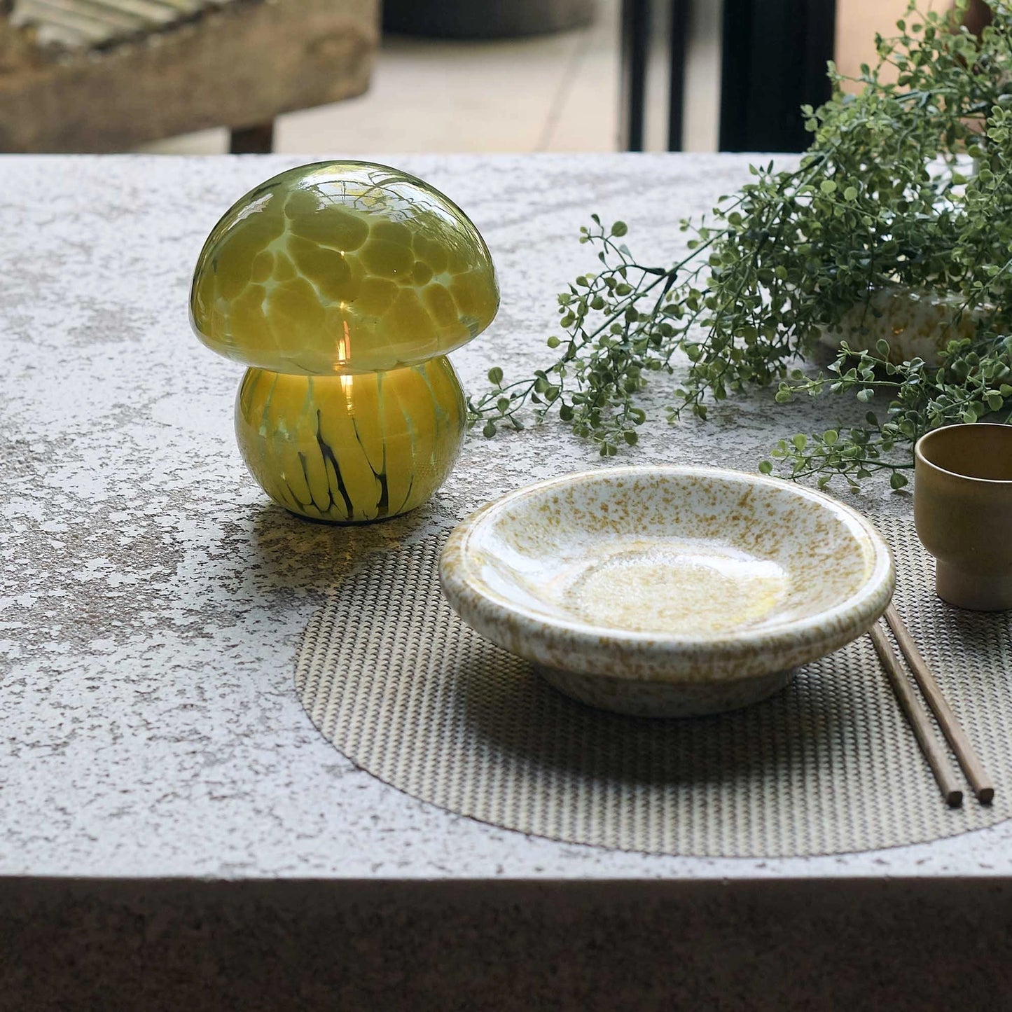 Abigail Ahern Olive Cosmo Portable Lamp