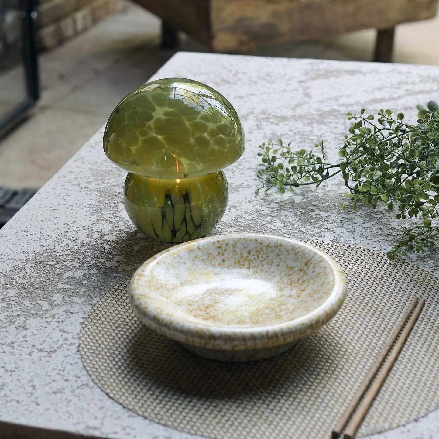 Abigail Ahern Olive Cosmo Portable Lamp