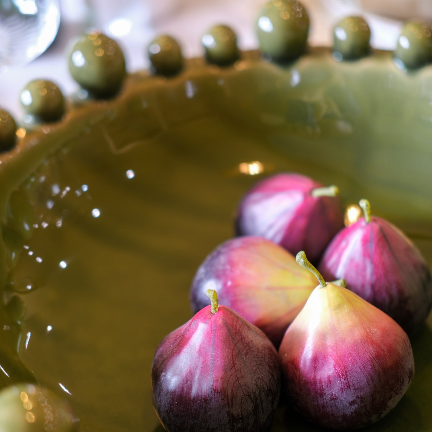 Pair of Faux Decorative Figs
