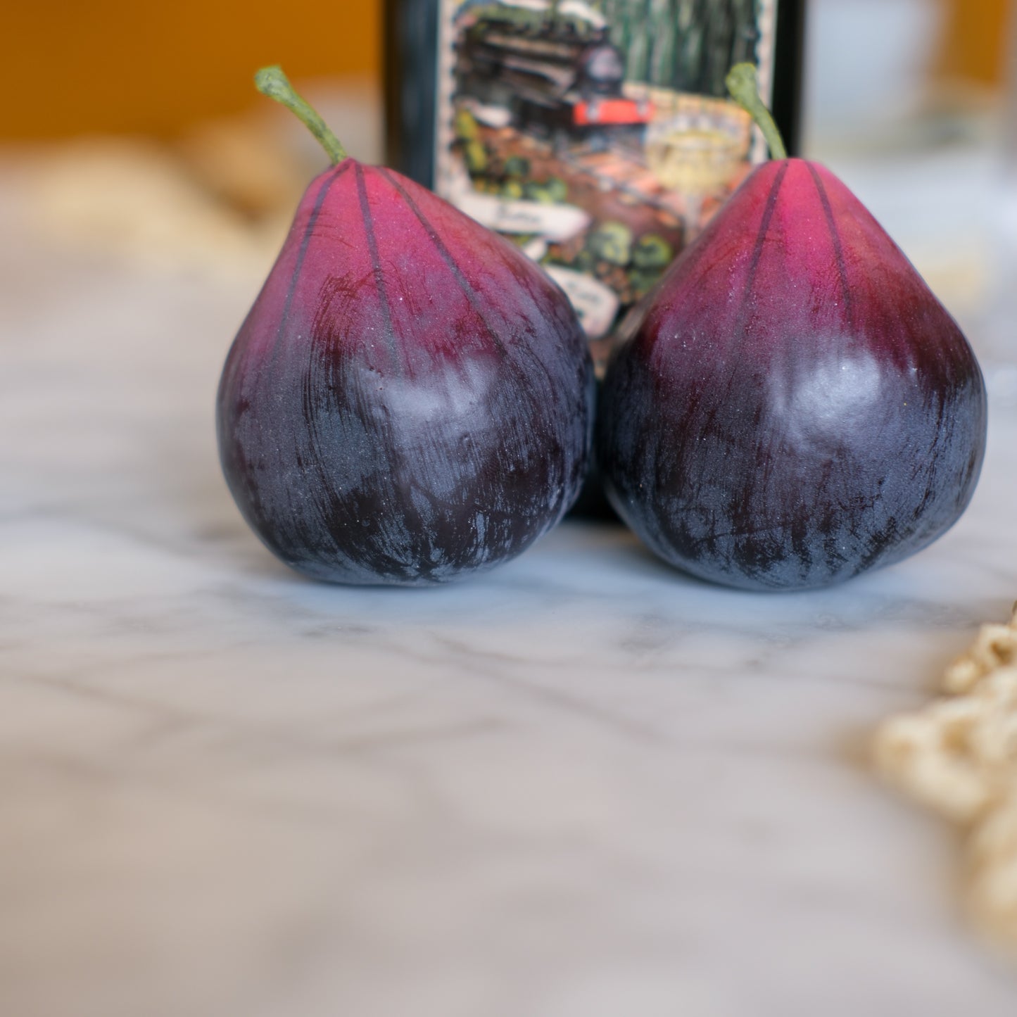 Pair of Faux Decorative Figs