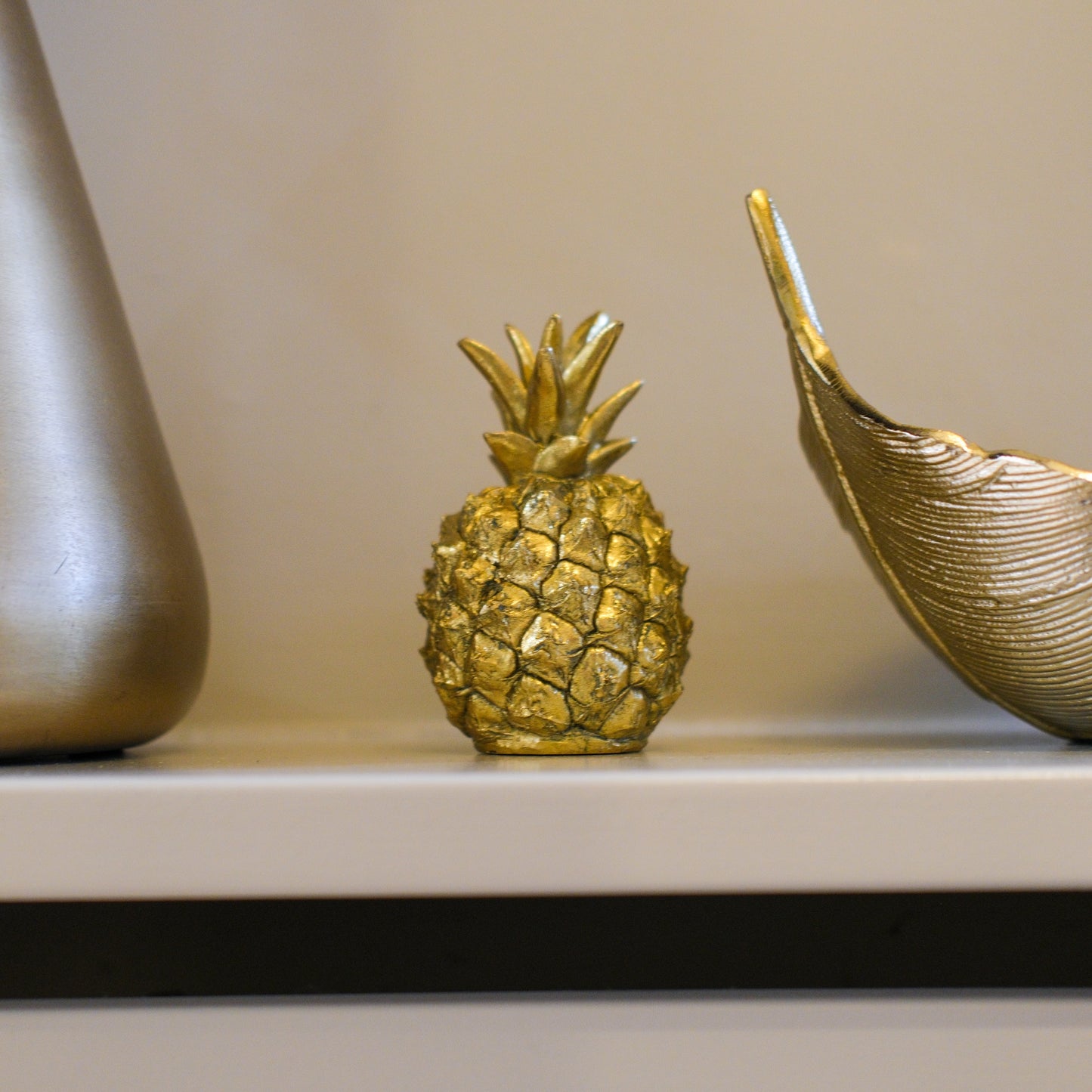 Small Golden Pineapple Ornament