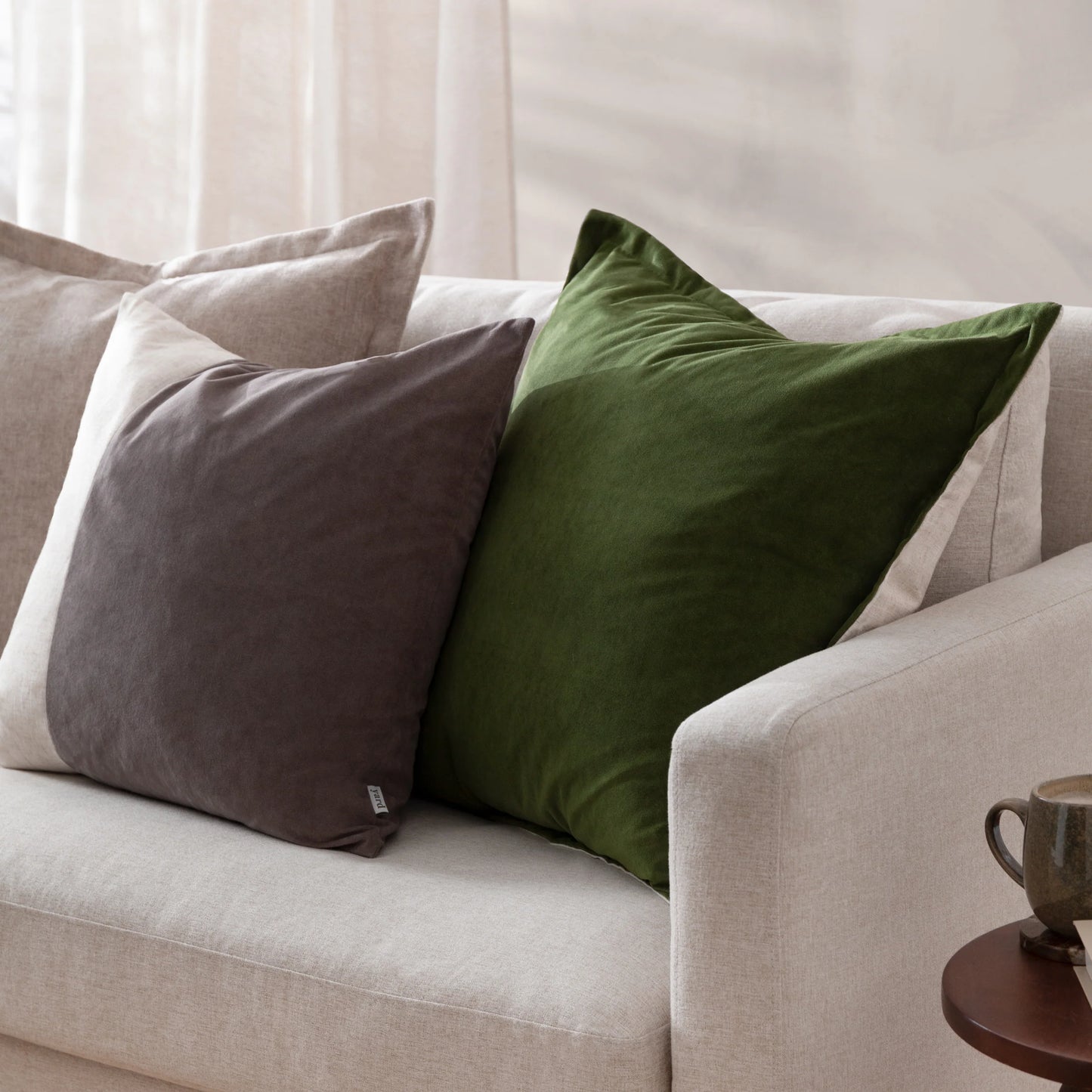 Dune Chenille Cushion - Natural