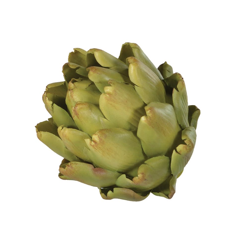 Green Faux Artichoke Head