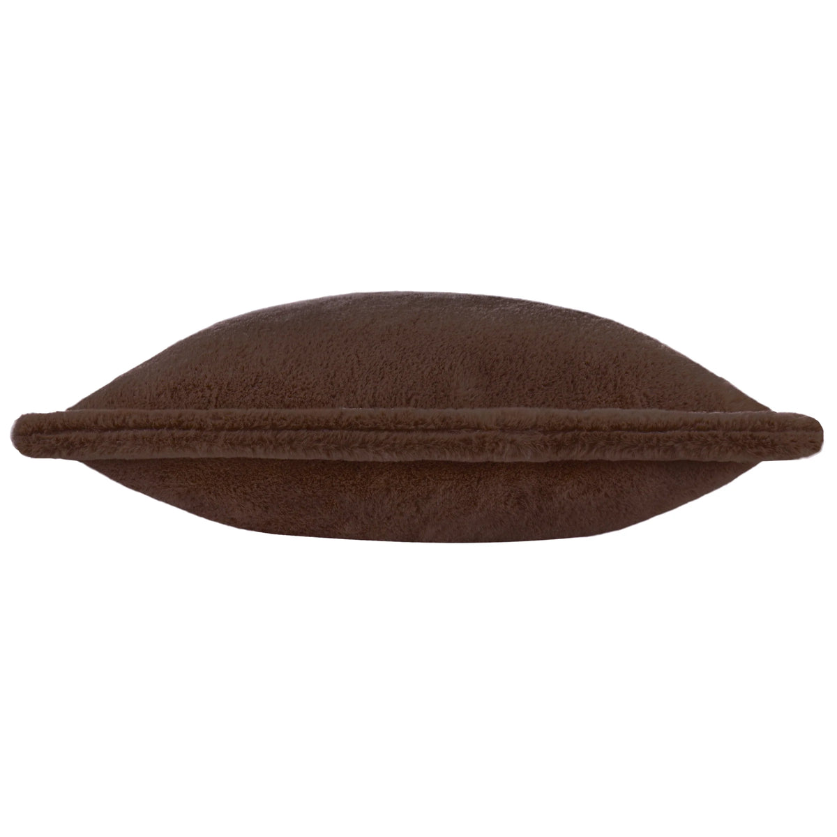 Kallu Faux Fur Cushion – Chocolate