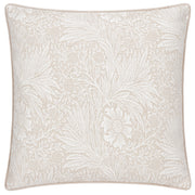 Morris & Co. Marigold Piped Jacquard Cushion - Stone