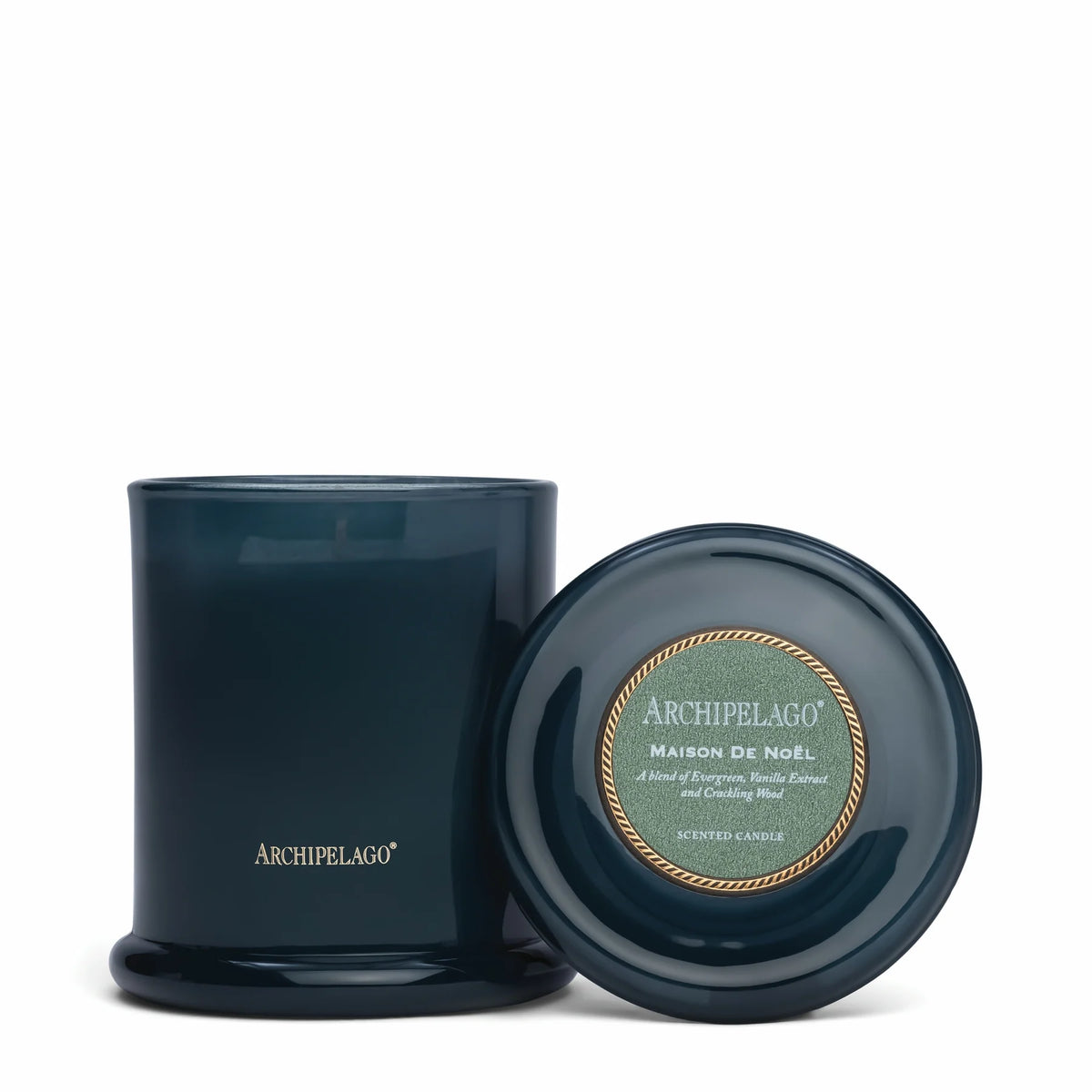 Maison De Noel Christmas Glass Candle by Archipelago
