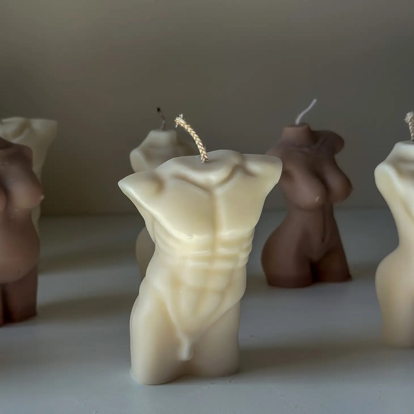 Nude Man Candle