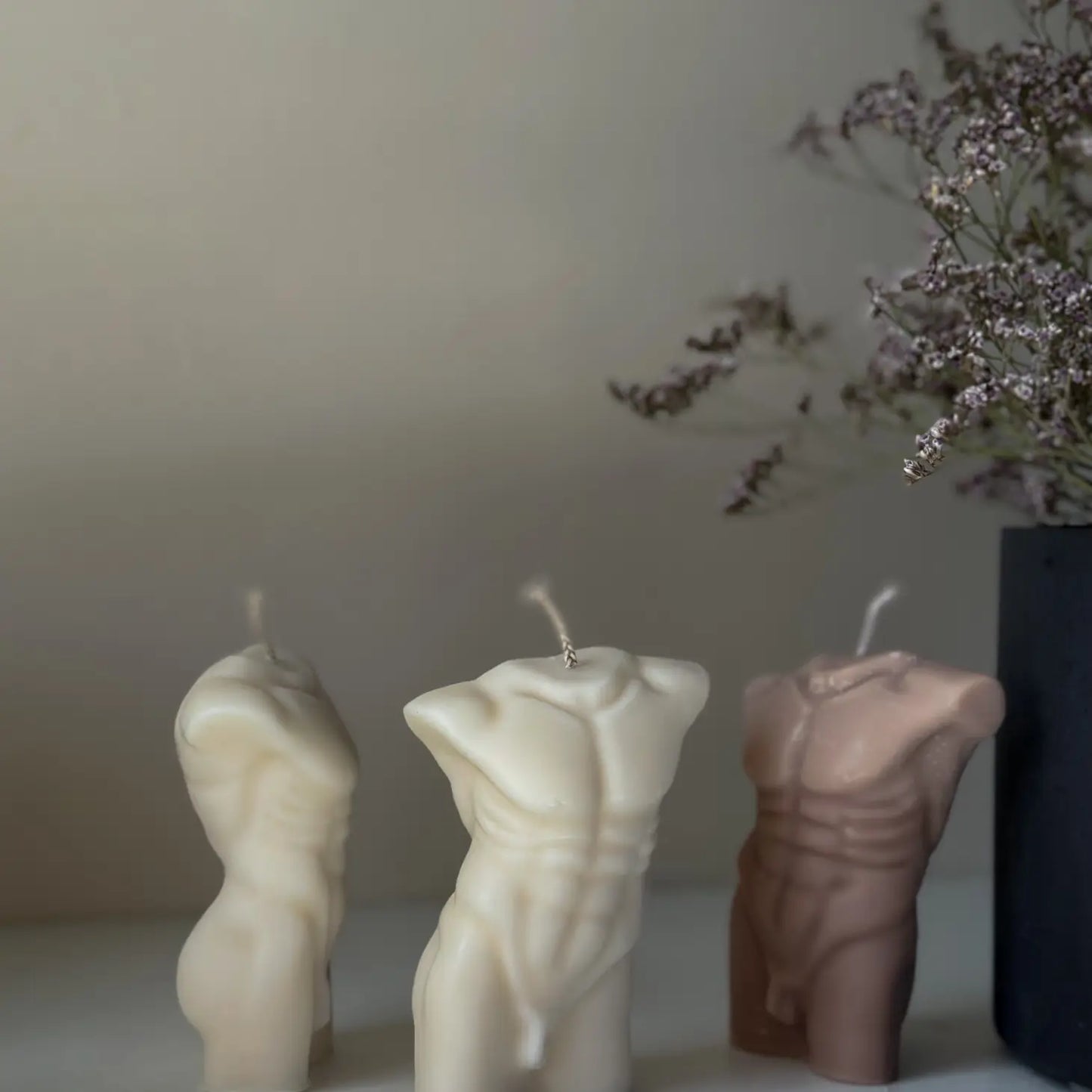 Nude Man Candle