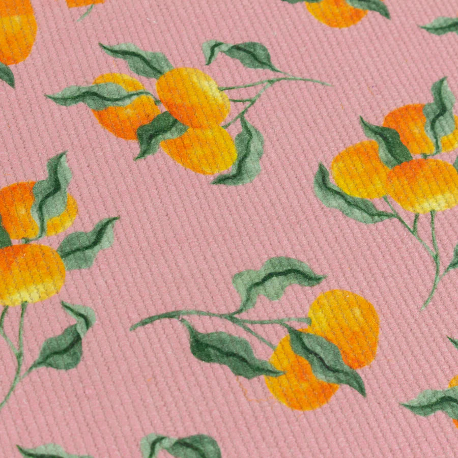 Oranges Set of 4 Outdoor Placemats - Pink