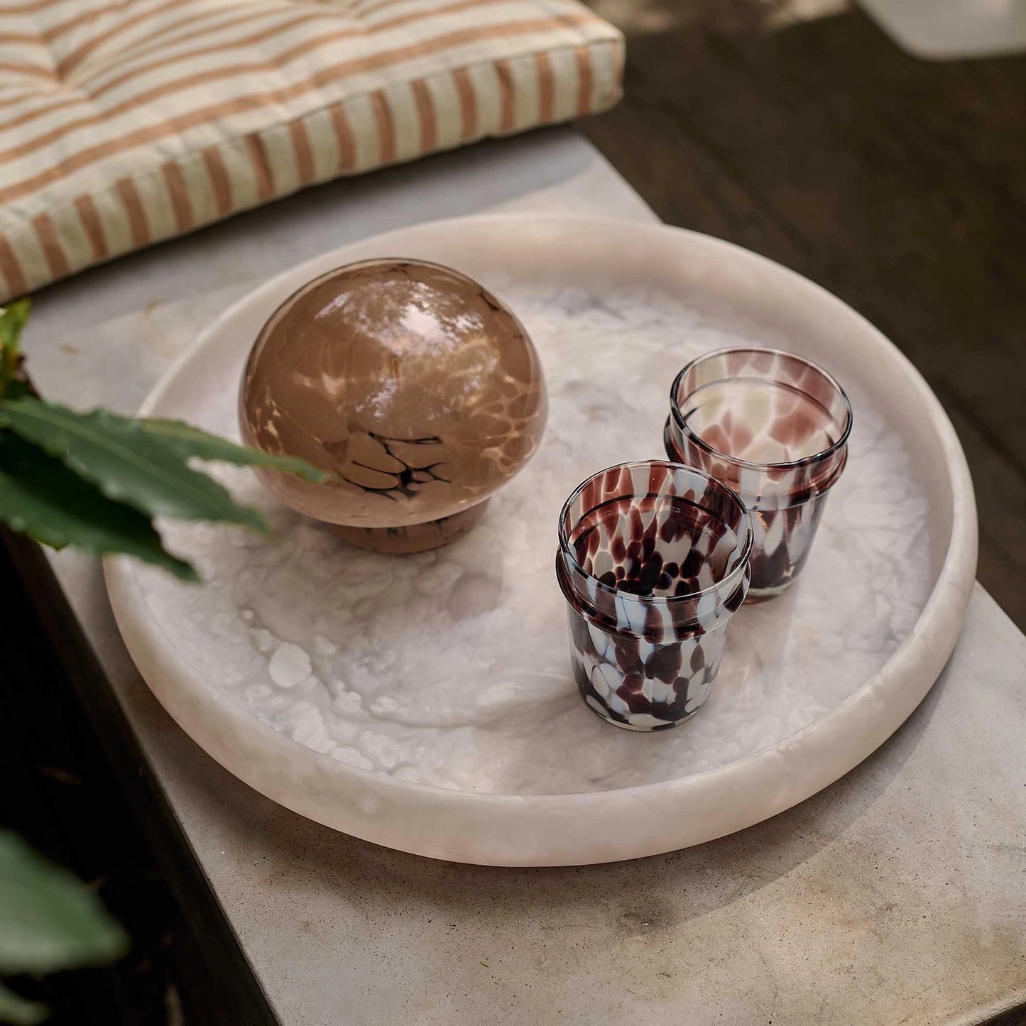 Abigail Ahern Caramel Pandora Mushroom Portable Lamp