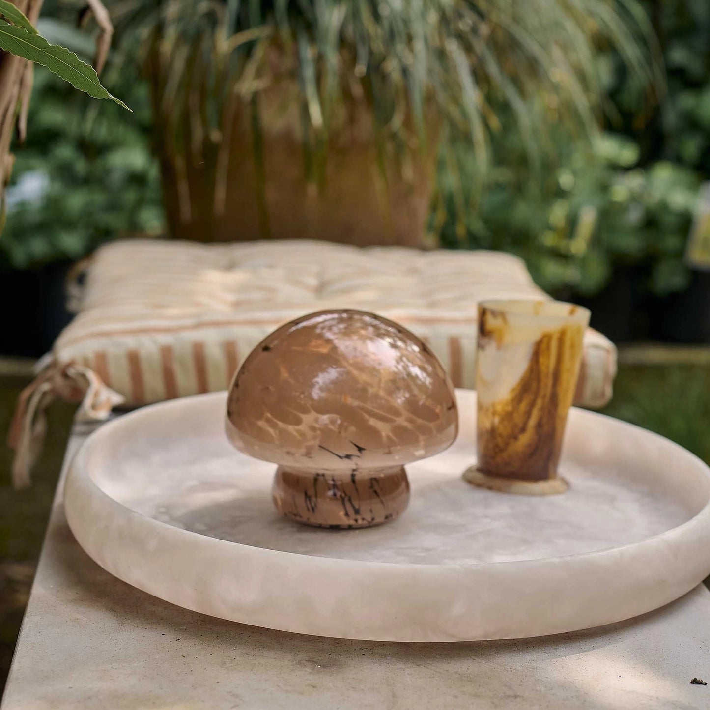Abigail Ahern Caramel Pandora Mushroom Portable Lamp