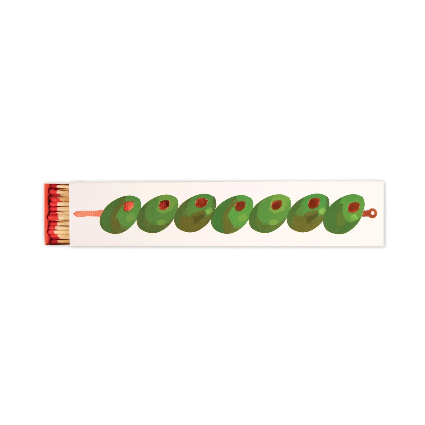 Slender "Olives" 45 Boxed Matches