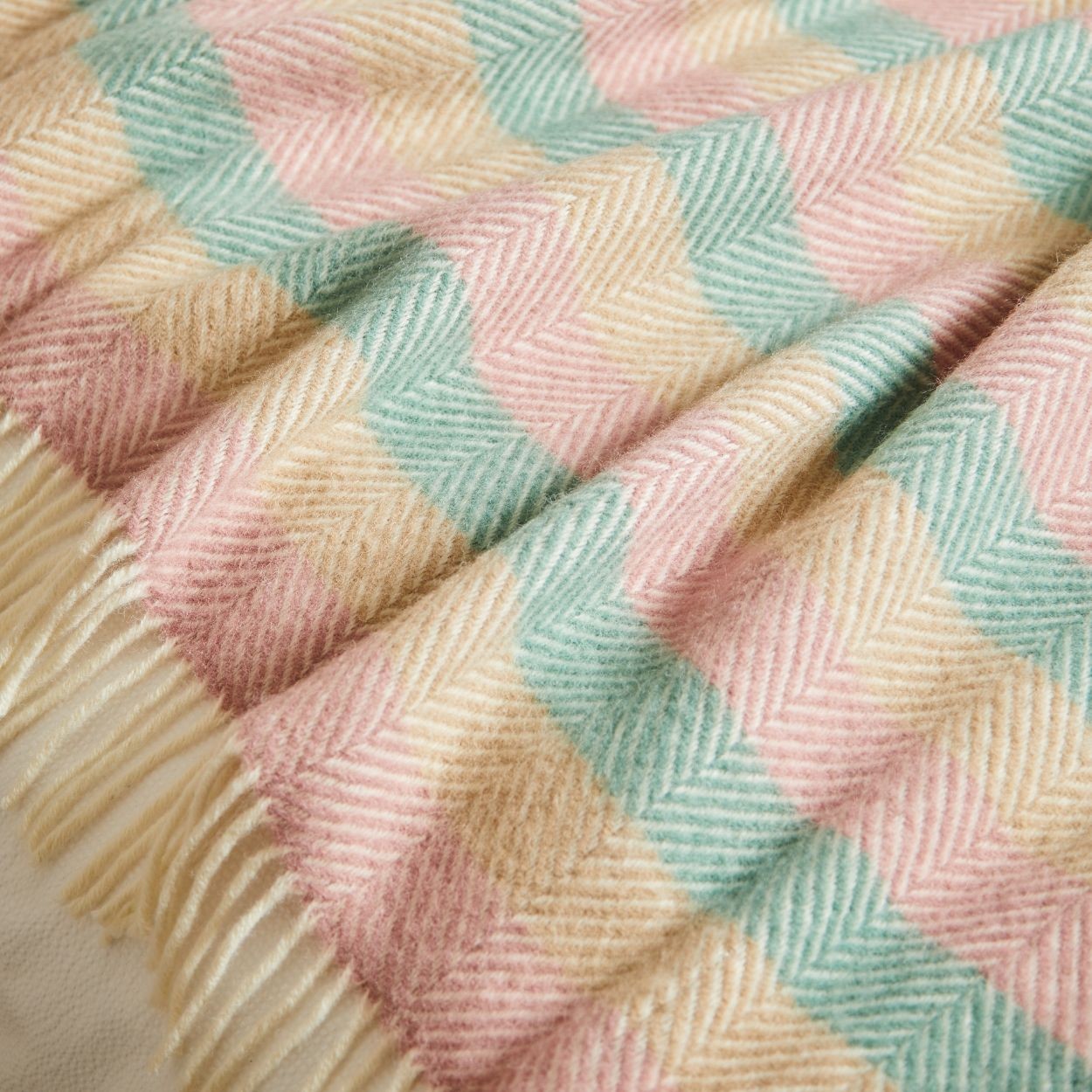 Tweedmill Stripe Summer Breeze Throw