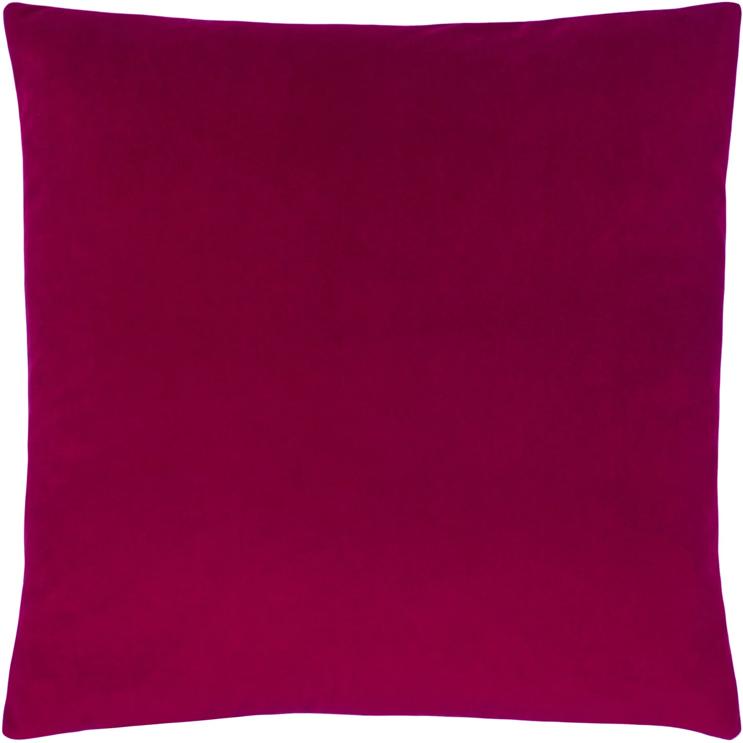 Sunningdale Velvet Square Cushion - Hot Pink