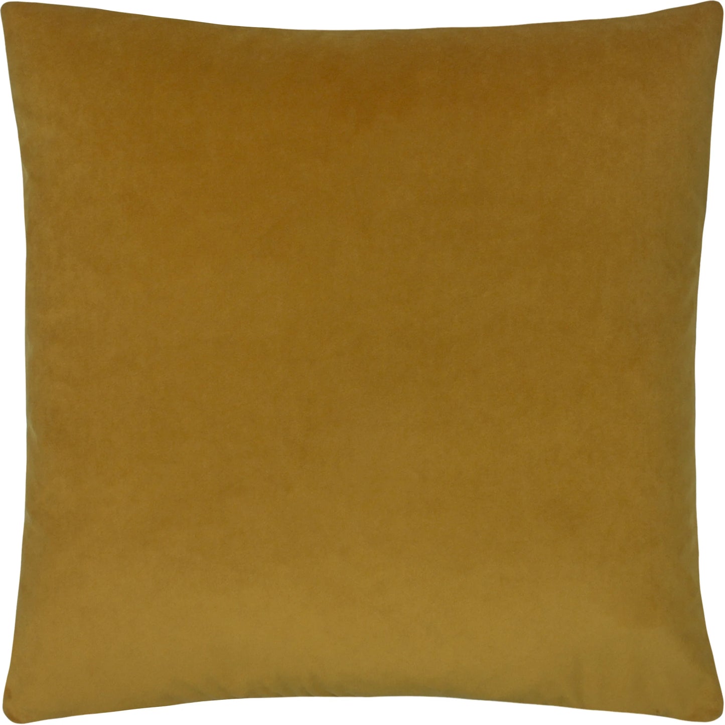 Sunningdale Velvet Square Cushion - Saffron