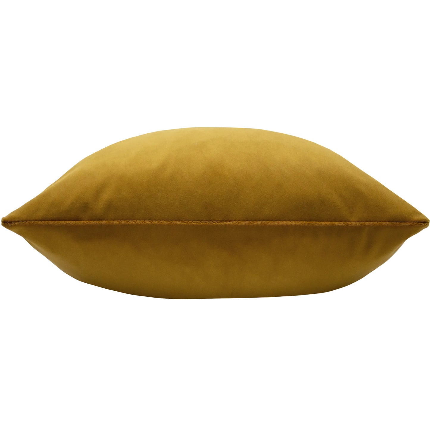 Sunningdale Velvet Square Cushion - Saffron