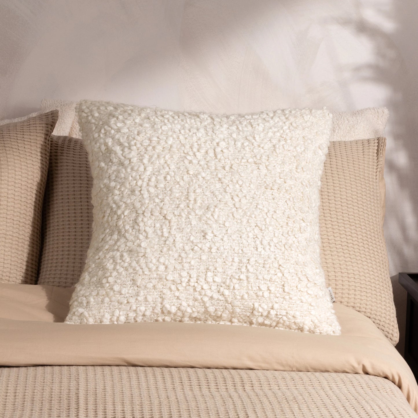 Ulsmere Boucle Cushion - Ecru