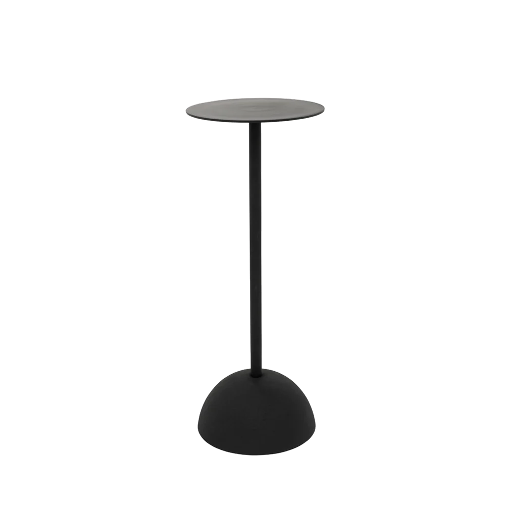 Black Metal Side Table