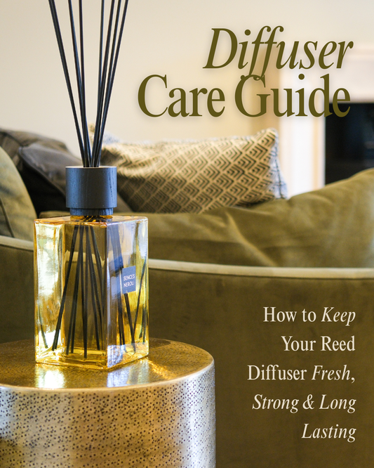 🌿 Reed Diffuser Care: How to Keep Your Scent Fresh, Strong & Long Lasting
