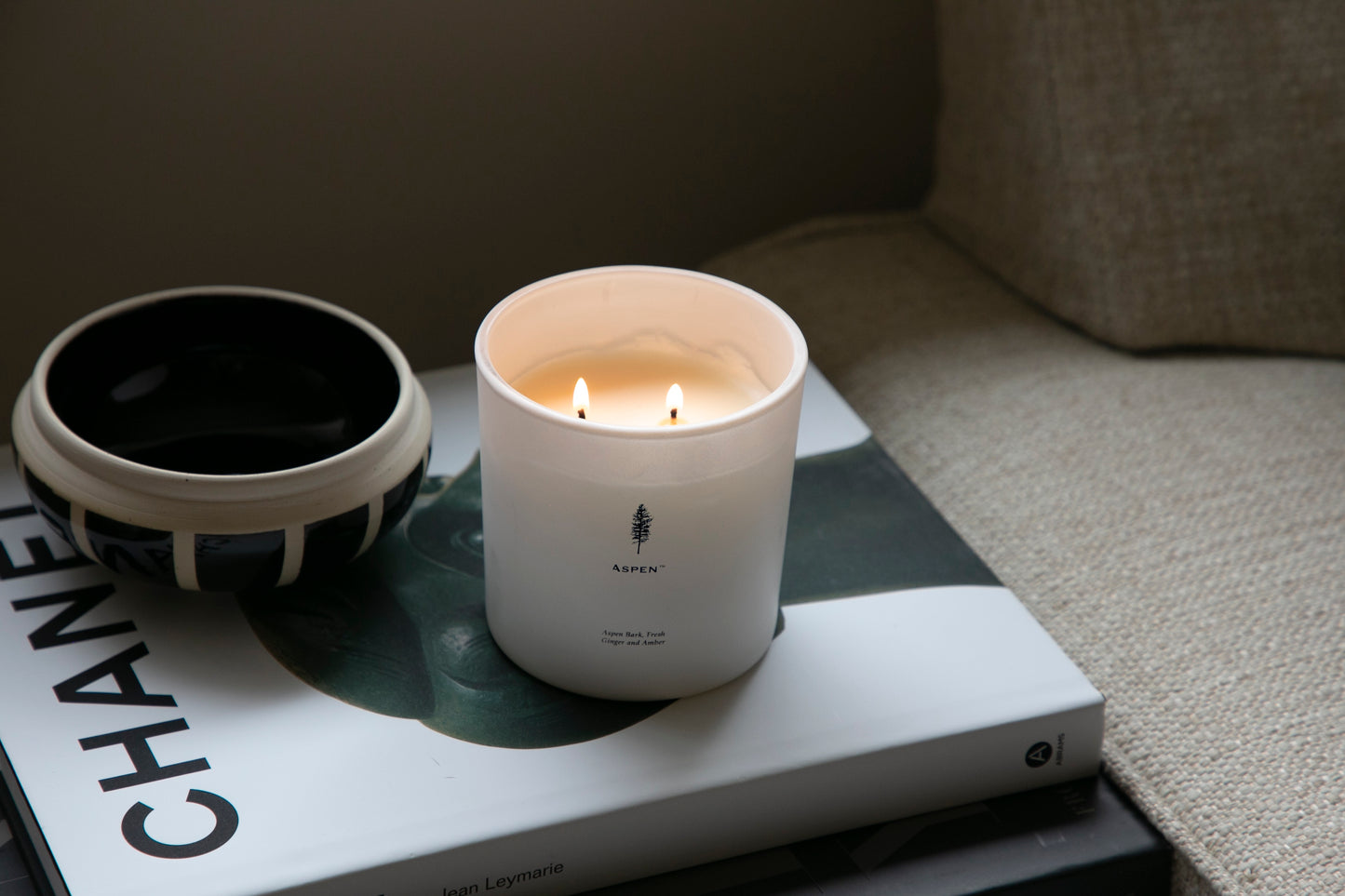 Archipelago LUXE Glass Candle - Aspen