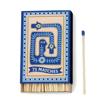 A Dopo "Eye" Blue Boxed Matches with 75 Matches