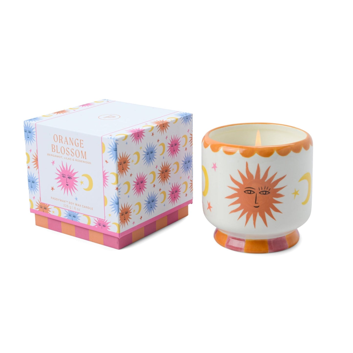 Adopo Sun Ceramic Candle - Orange Blossom