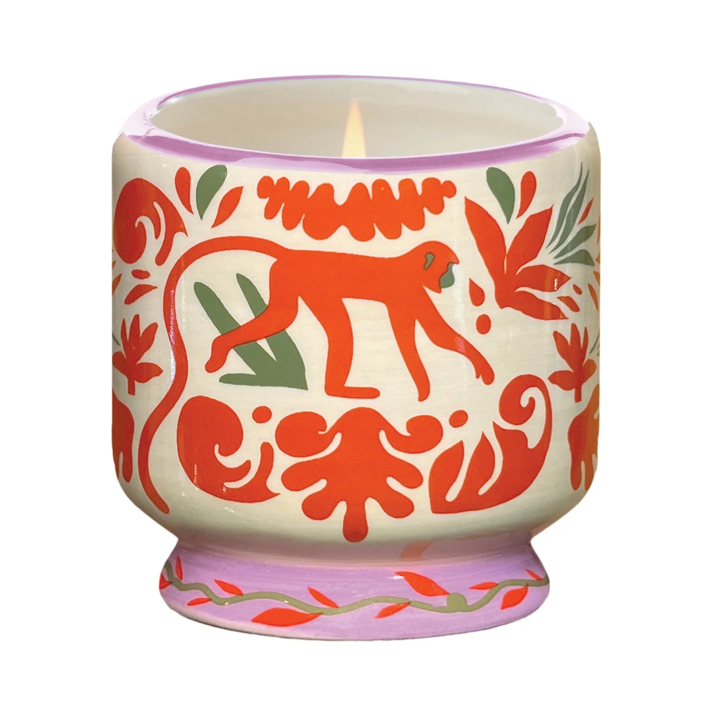 A Dopo "Jungle" Ceramic Candle - Coconut & Amber