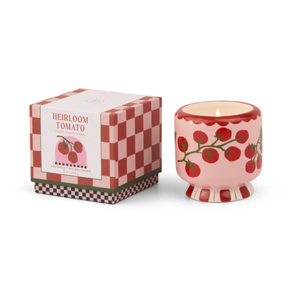 A Dopo "Tomato" Ceramic Candle - Heirloom Tomato