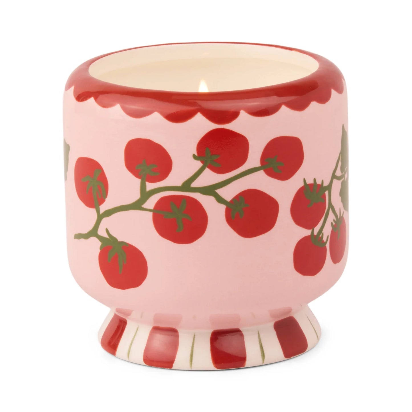 A Dopo "Tomato" Ceramic Candle - Heirloom Tomato