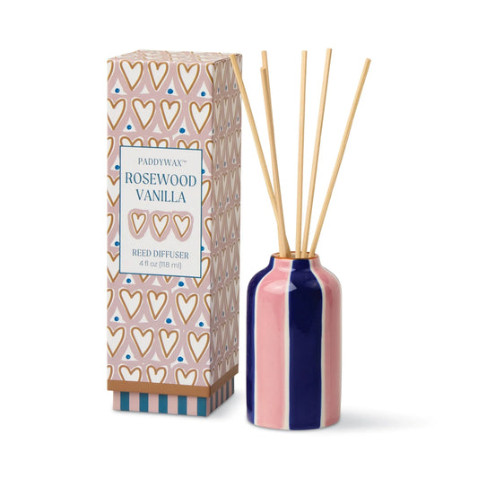A Dopo Hearts Ceramic Diffuser - Rosewood Vanilla