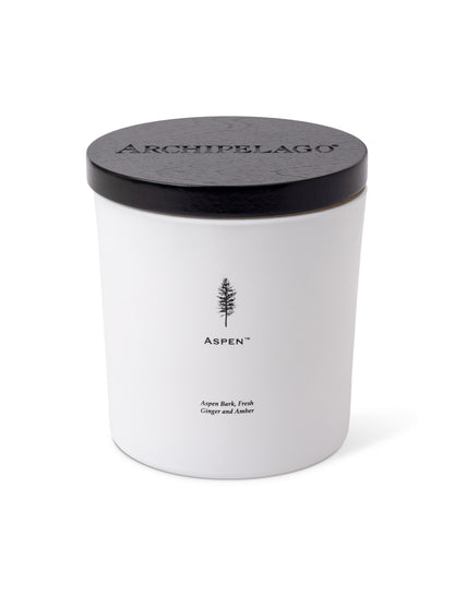 Archipelago LUXE Glass Candle - Aspen