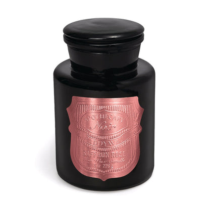Apothecary Noir Candle - Saffron Rose
