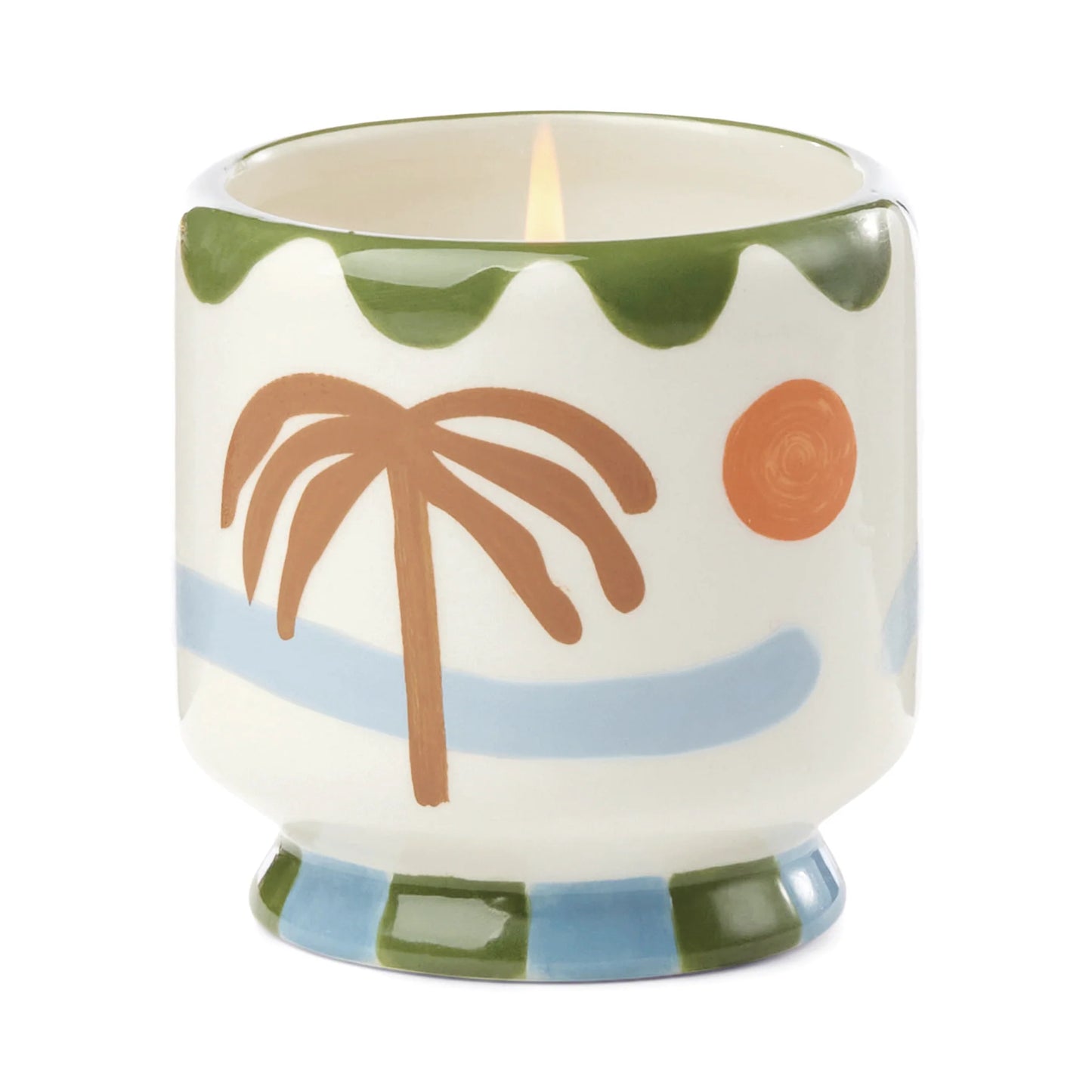 A Dopo Palm Tree Ceramic Candle - Lush Palms