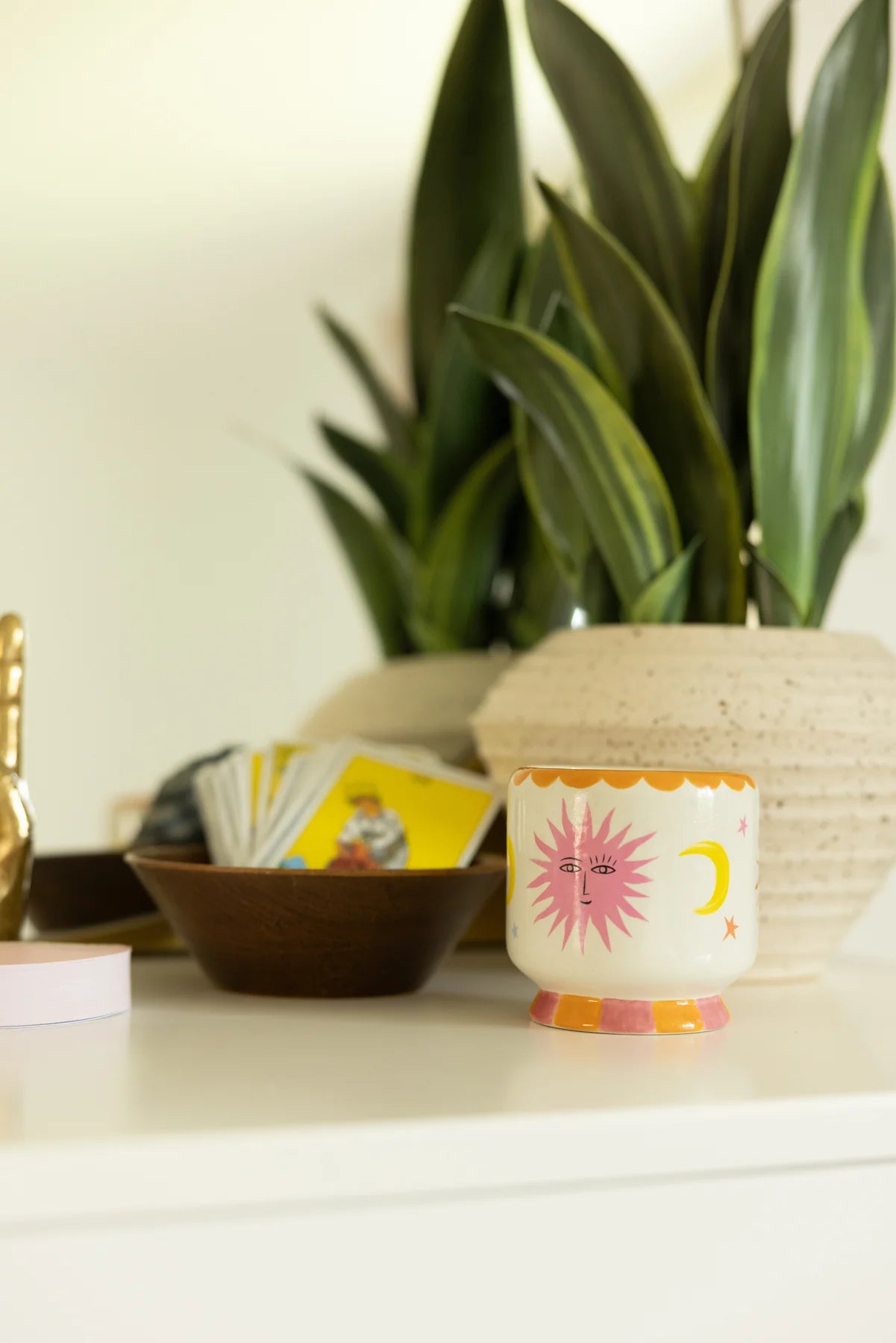 A Dopo Sun Ceramic Candle - Orange Blossom