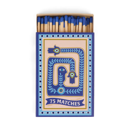 A Dopo "Eye" Blue Boxed Matches with 75 Matches