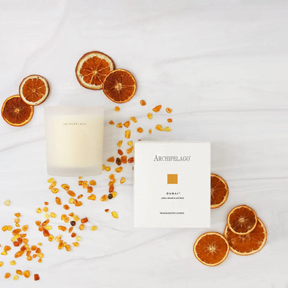 Excursion Dubai Glass Boxed Candle by Archipelago