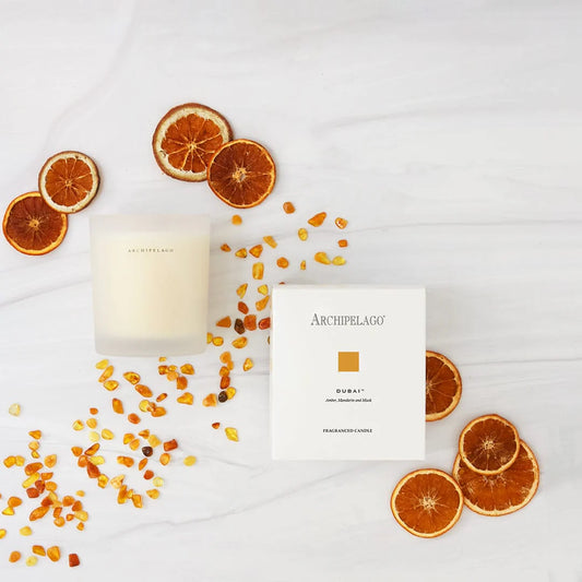 Excursion Dubai Glass Boxed Candle by Archipelago