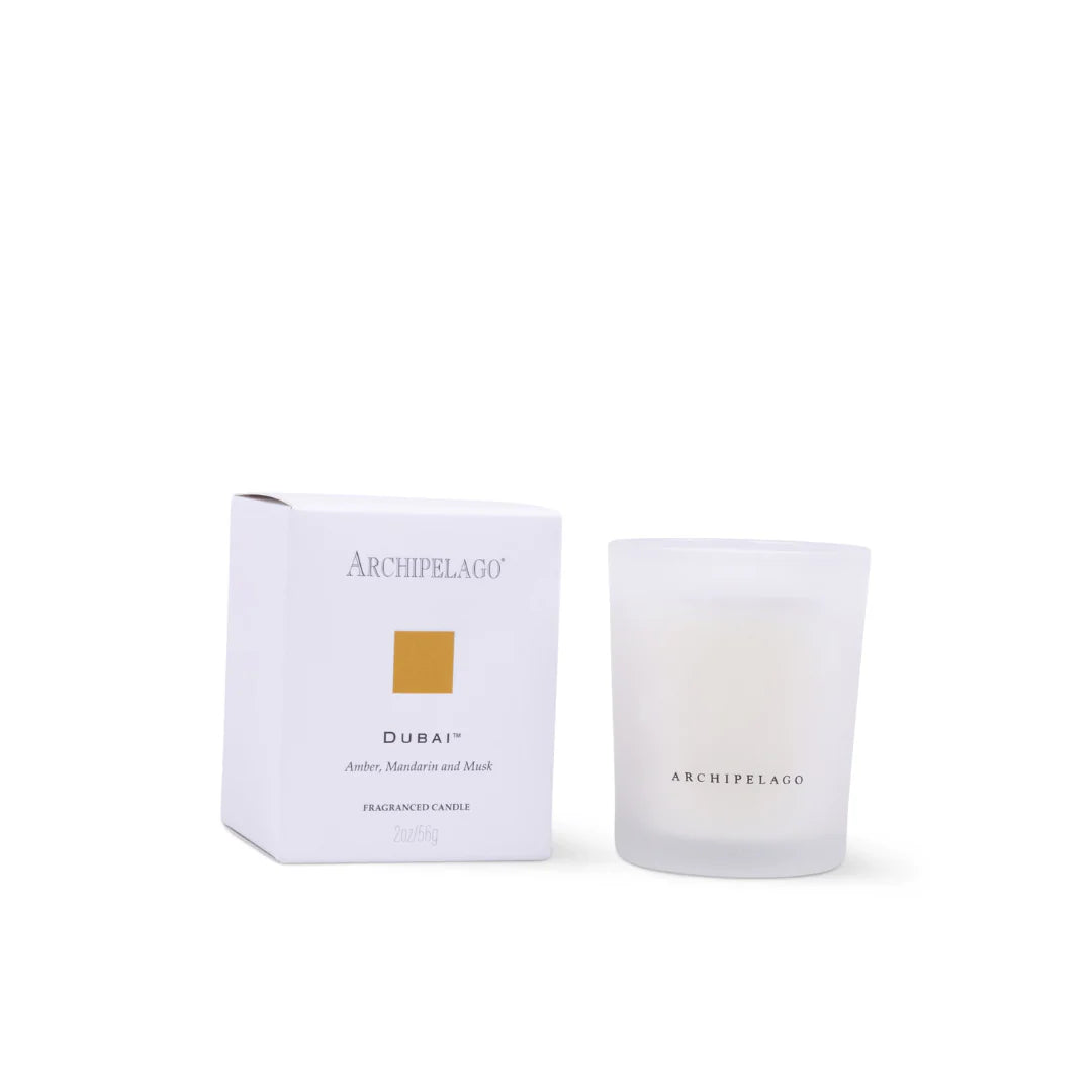 Petite Excursion Dubai Glass Boxed Candle by Archipelago