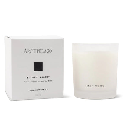 Excursion Stonehenge Glass Boxed Candle by Archipelago