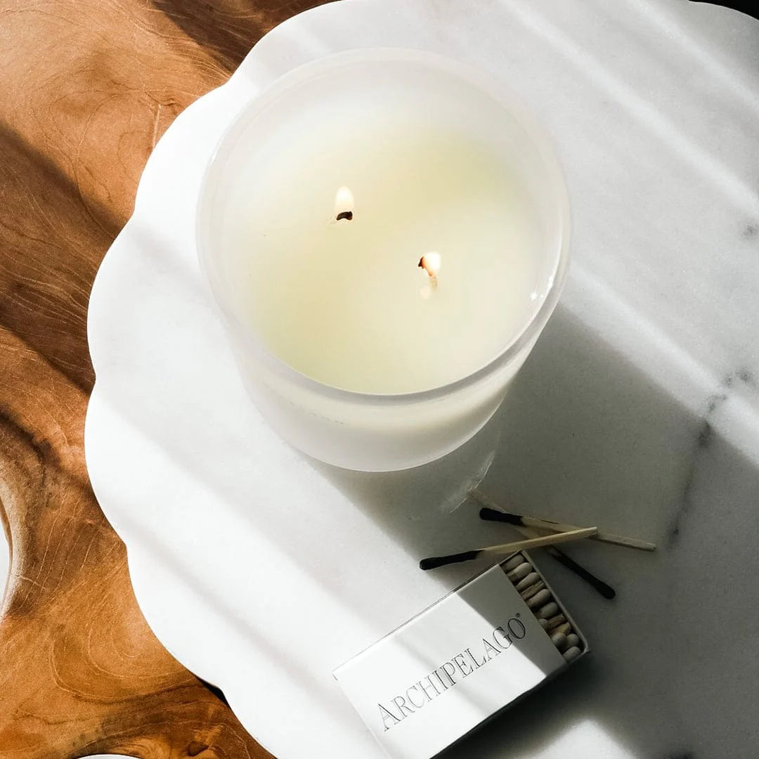 Excursion Stonehenge Glass Boxed Candle by Archipelago