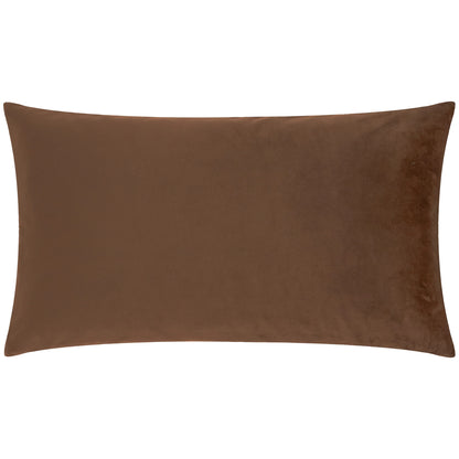 Autumn Forage Natural Bouclé Cushion – Truffle